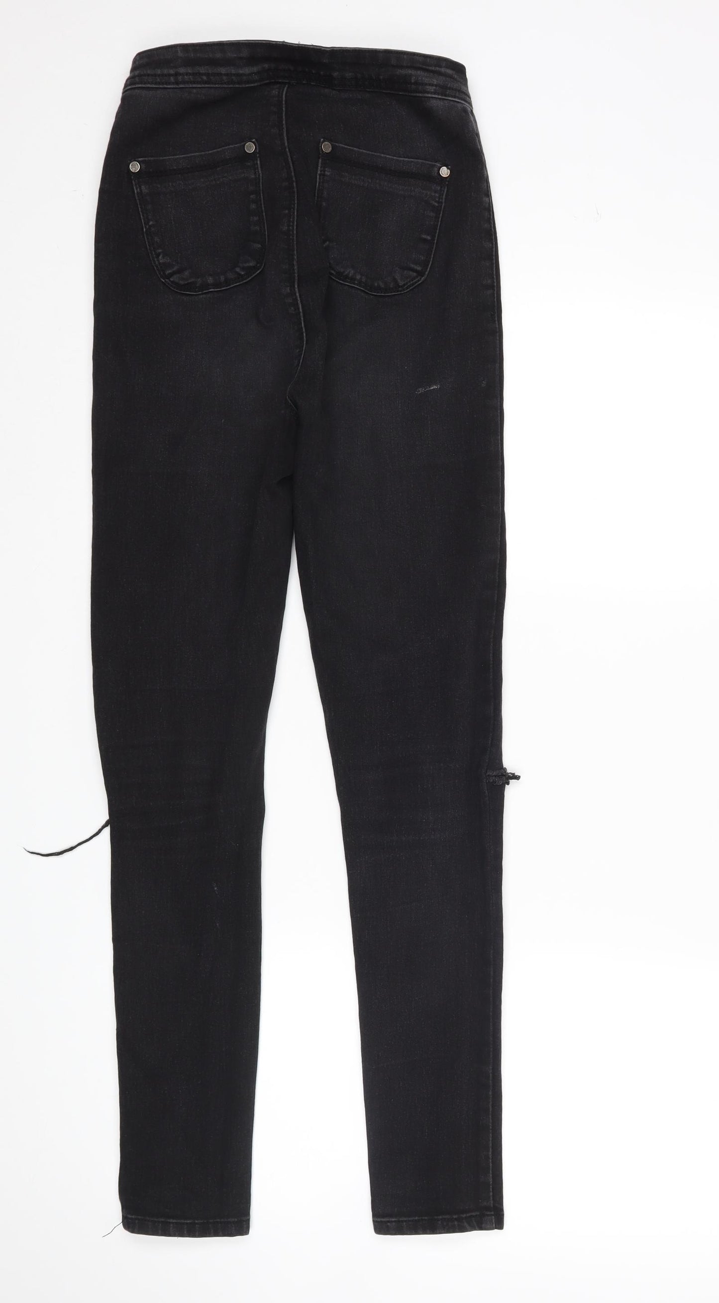 Denim Club Womens Black   Skinny Jeans Size 8 L27 in
