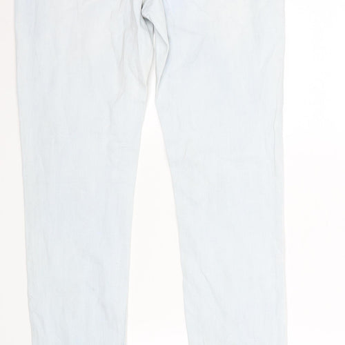 H&M Womens Blue   Skinny Jeans Size 8 L30 in