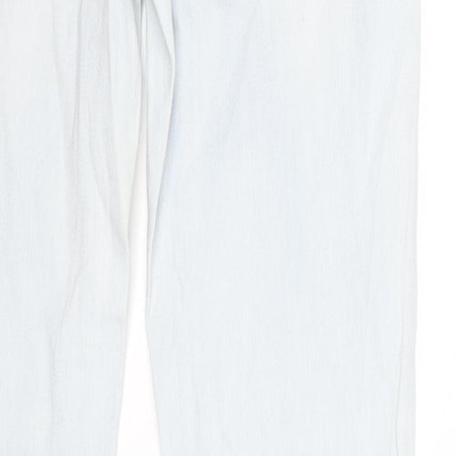 H&M Womens Blue   Skinny Jeans Size 8 L30 in