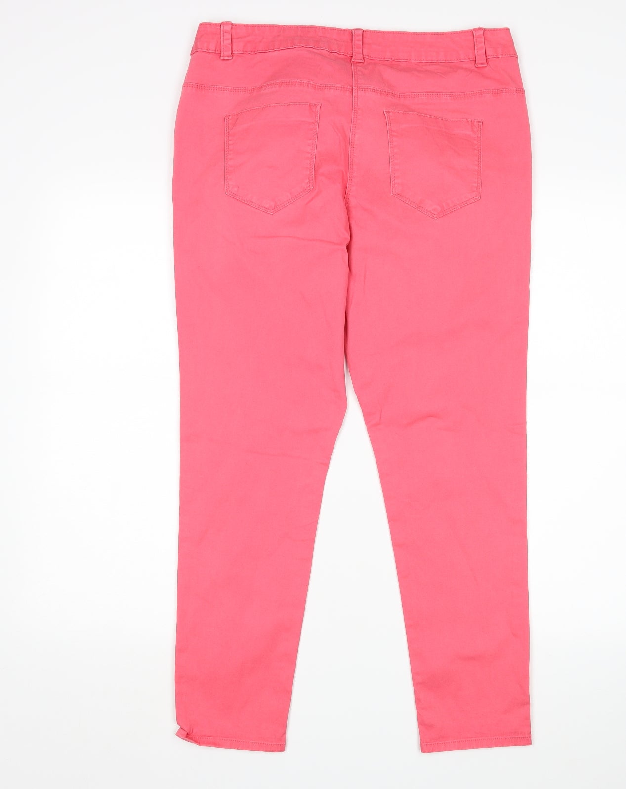 George Womens Pink   Skinny Jeans Size 14 L27 in