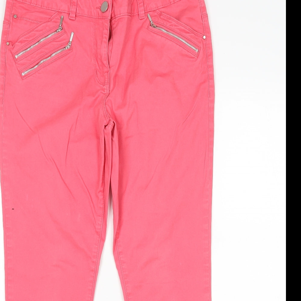 George Womens Pink   Skinny Jeans Size 14 L27 in
