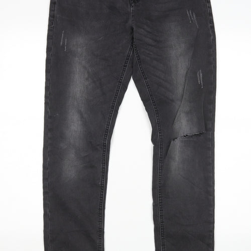 TOM TAILOR Womens Grey   Skinny Jeans Size XL L32 in