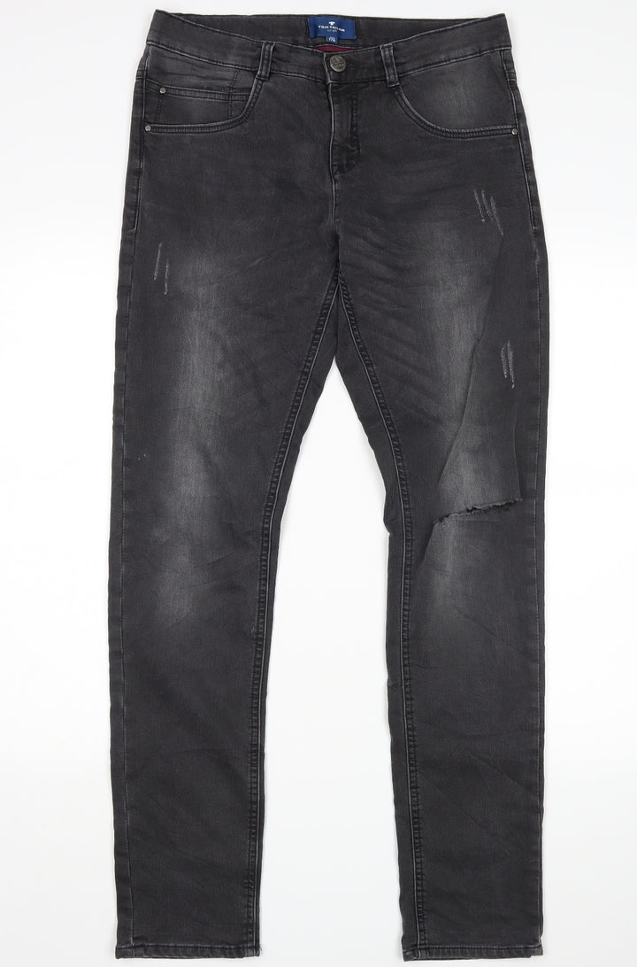 TOM TAILOR Womens Grey   Skinny Jeans Size XL L32 in