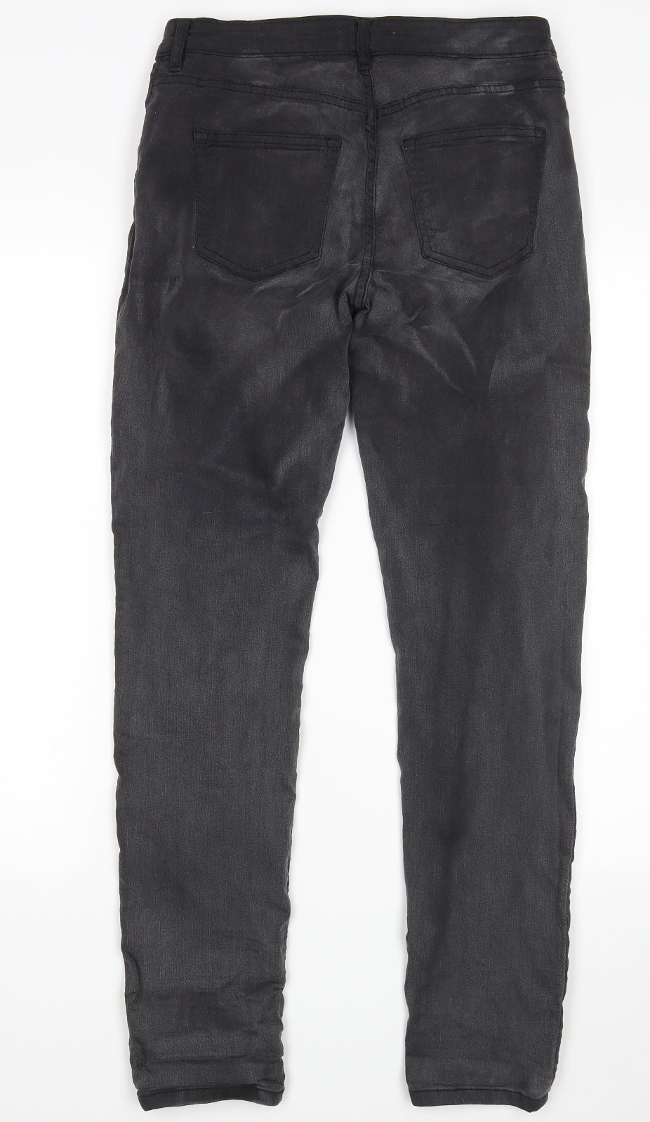 H&M Womens Grey   Skinny Jeans Size 12 L29 in