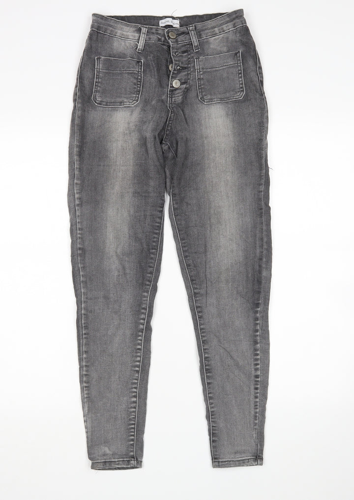 Secret Denim Womens Grey   Skinny Jeans Size 6 L27 in