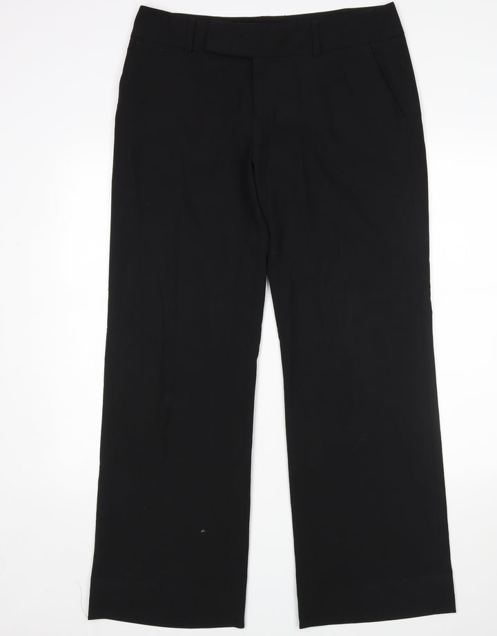 Mexx Womens Black Trousers Size 16 L30 in