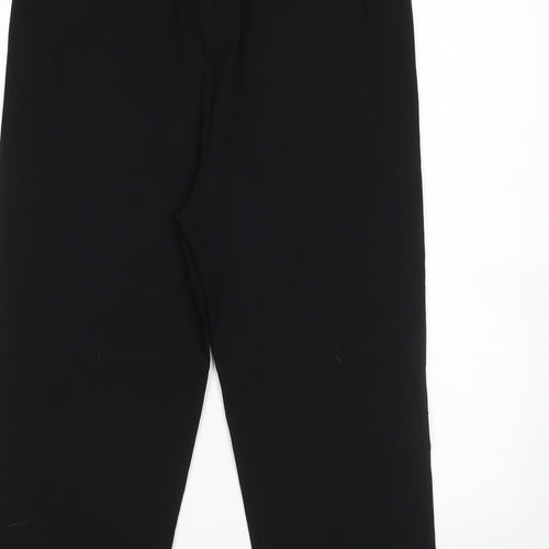 Preworn Womens Black   Cropped Trousers Size M L20 in