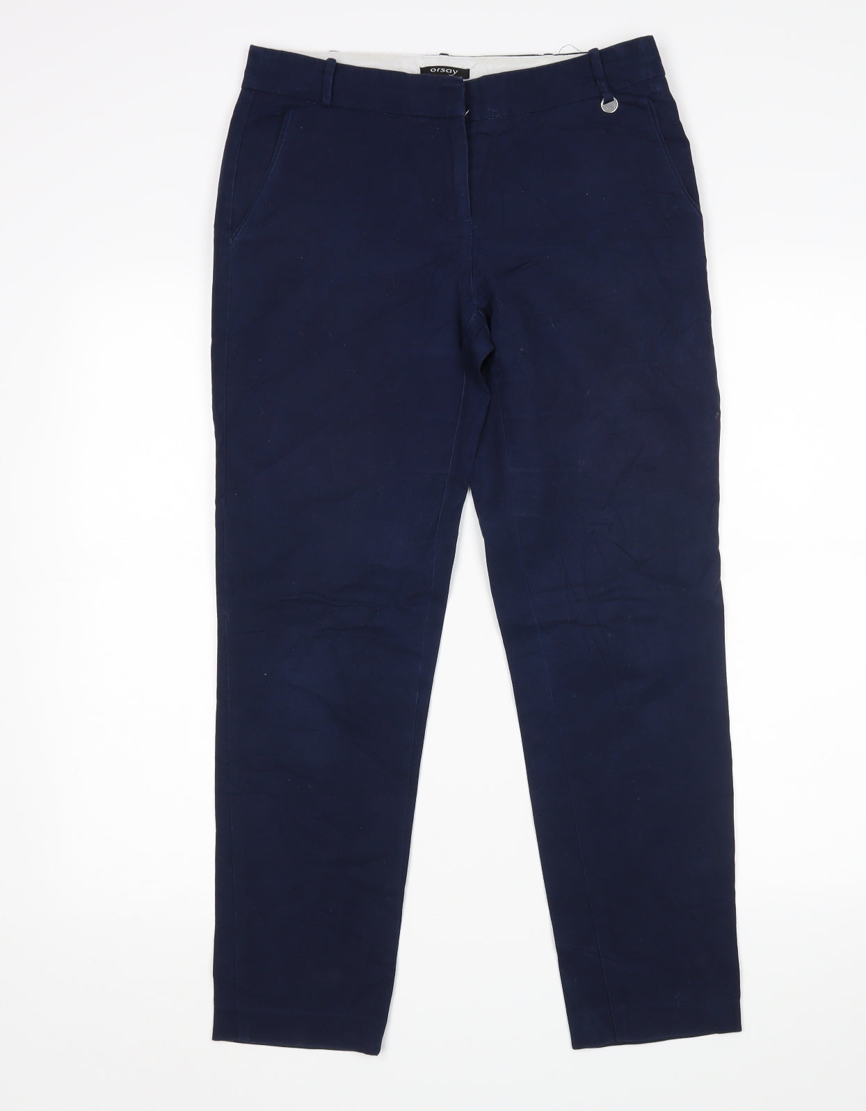 ORSAY Womens Blue   Trousers  Size 8 L28 in