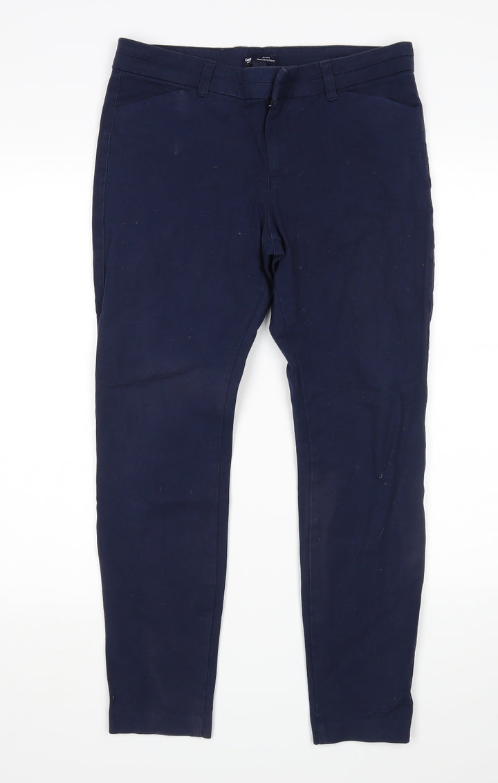 Gap Womens Blue Skinny Jeans Size 12 L27 in