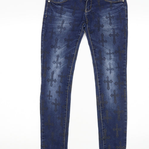 Feelings  Womens Blue   Skinny Jeans Size 6 L30 in