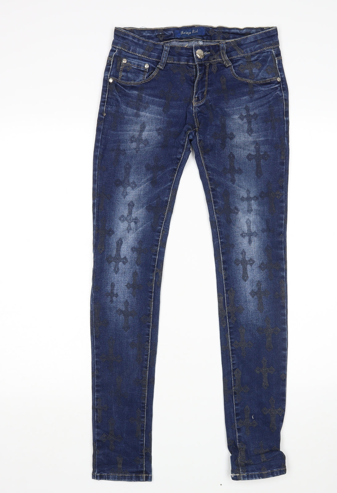 Feelings  Womens Blue   Skinny Jeans Size 6 L30 in