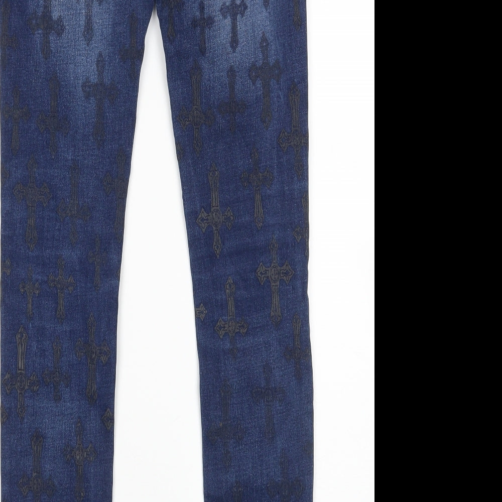 Feelings  Womens Blue   Skinny Jeans Size 6 L30 in