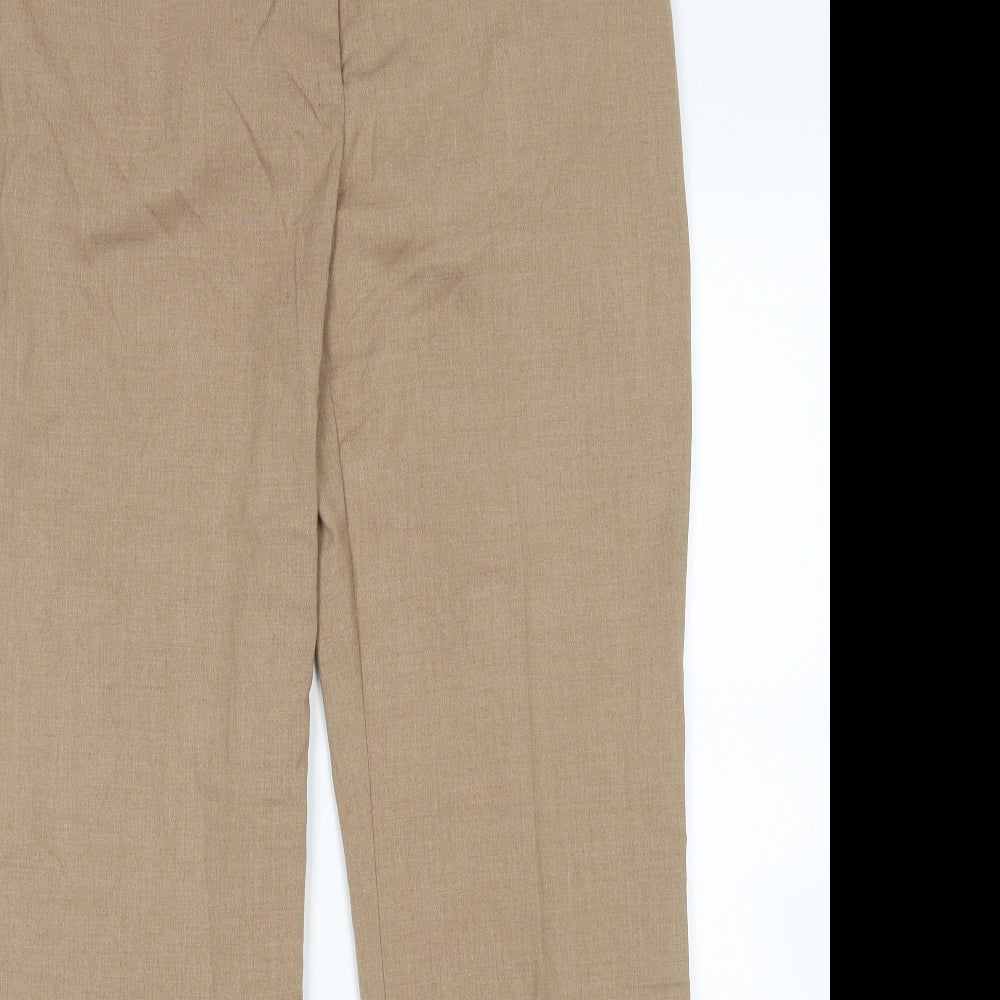 Ashley Brooke Womens Brown   Trousers  Size 16 L32 in