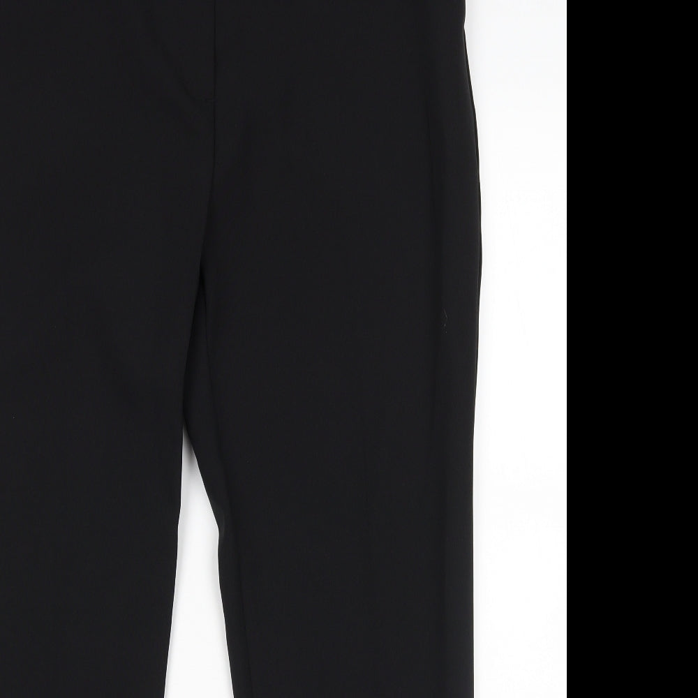 Preworn Womens Black   Trousers  Size 16 L29 in