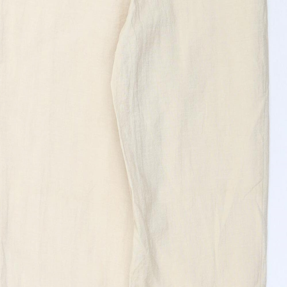 Ring Womens Ivory   Trousers  Size L L31 in