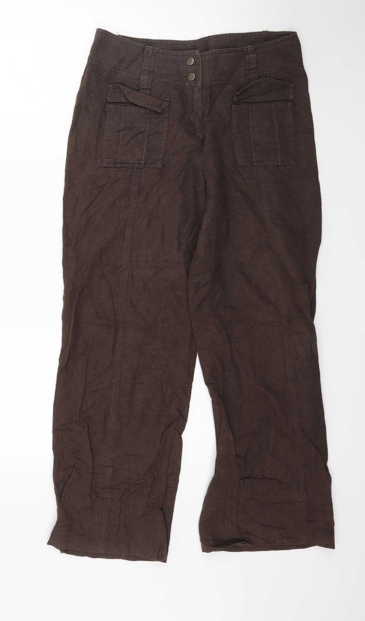 Preworn Womens Brown   Trousers  Size M L29 in