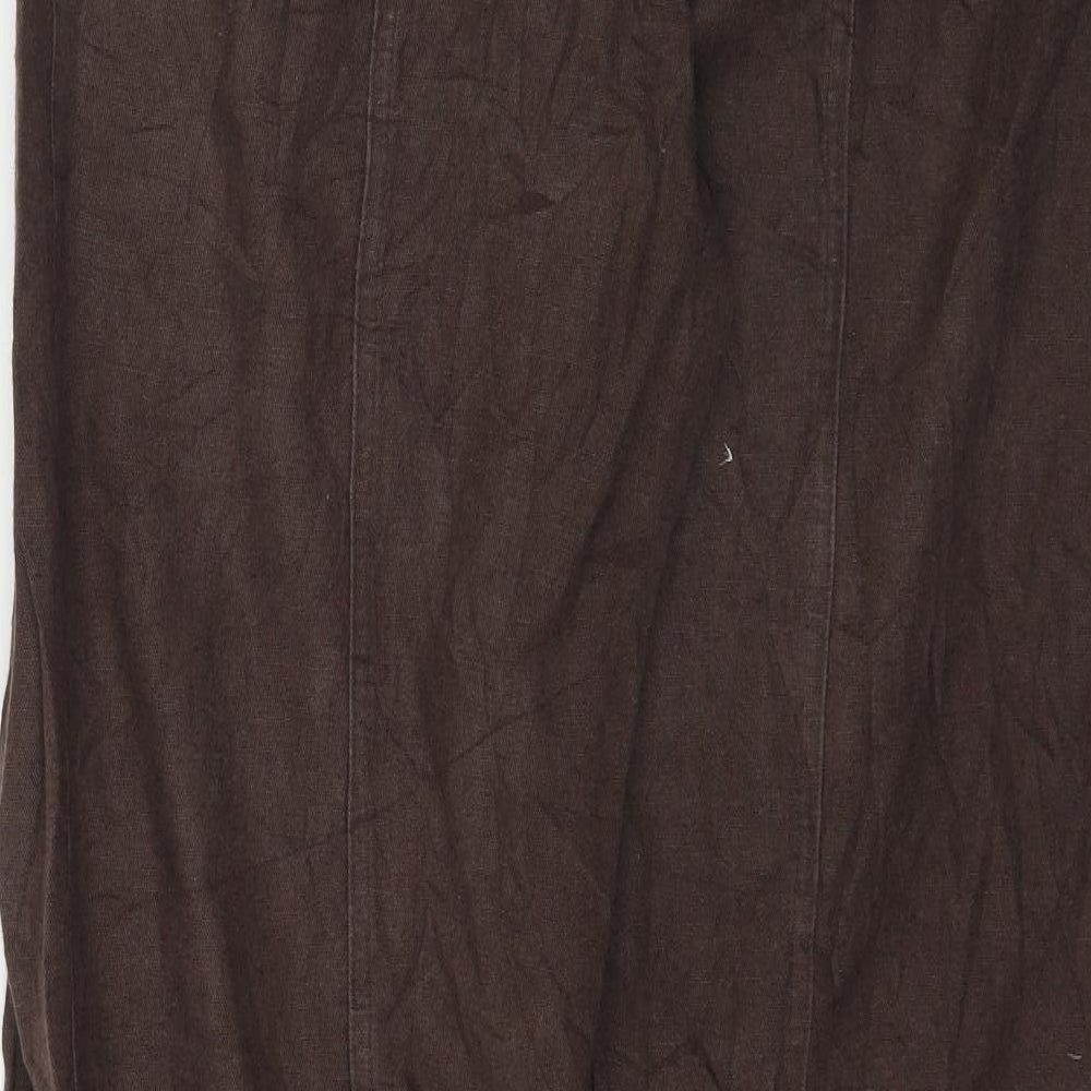 Preworn Womens Brown   Trousers  Size M L29 in