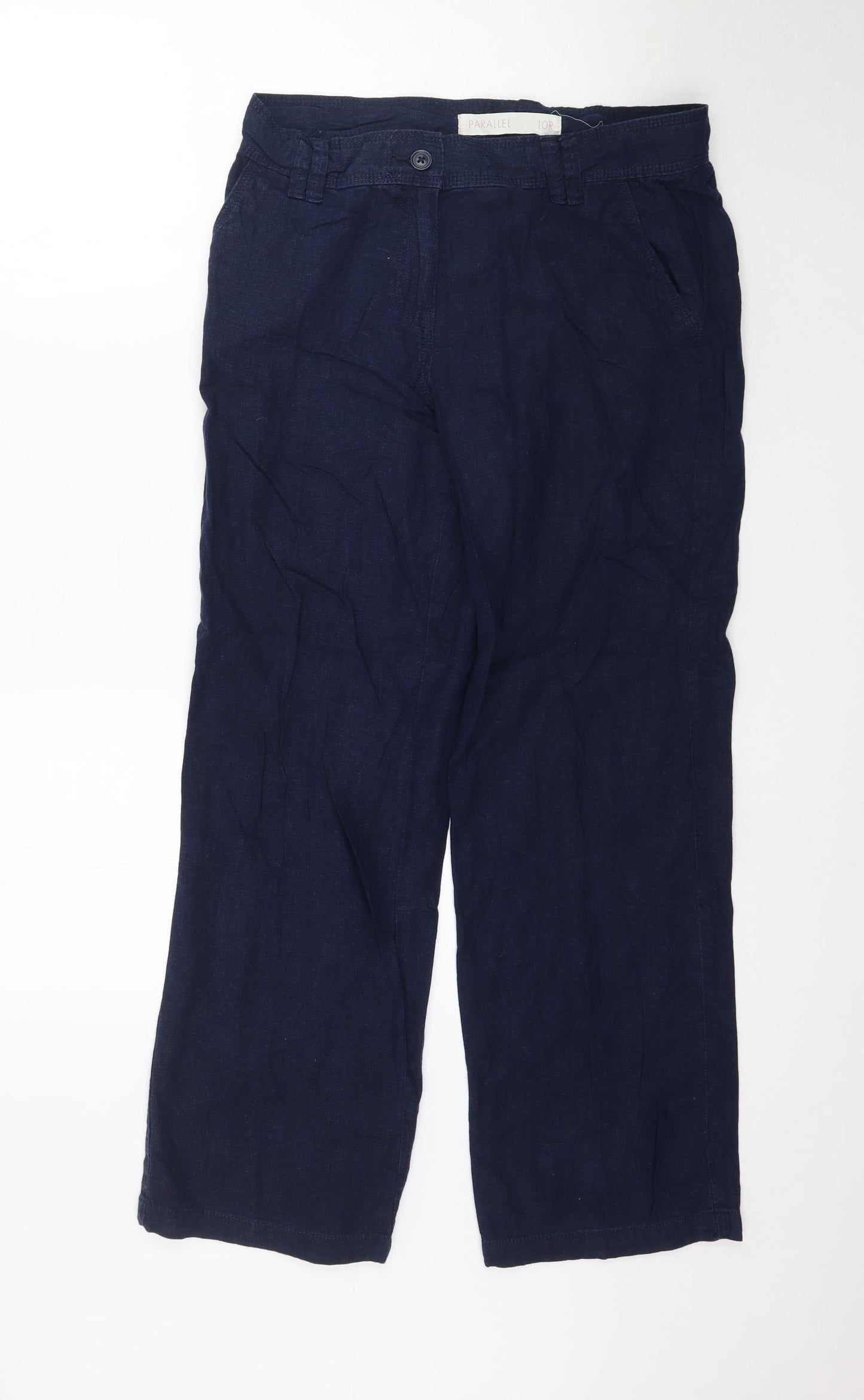 NEXT Womens Blue   Trousers  Size 10 L30 in