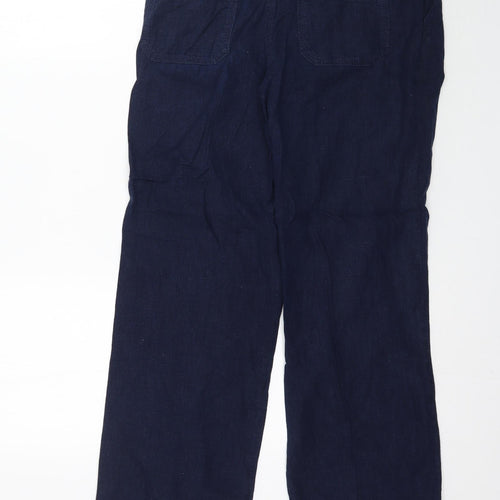 NEXT Womens Blue   Trousers  Size 10 L30 in