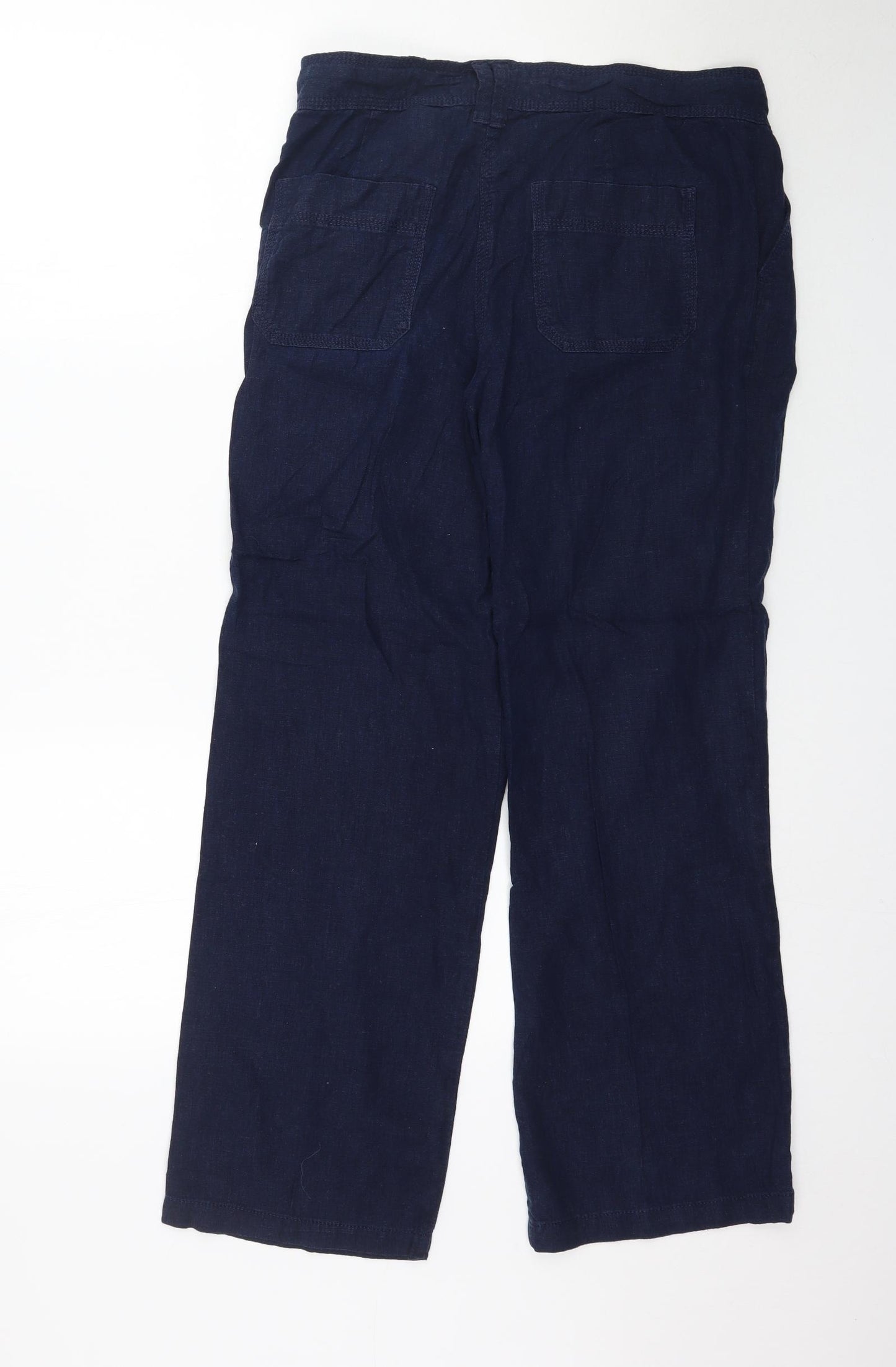 NEXT Womens Blue   Trousers  Size 10 L30 in