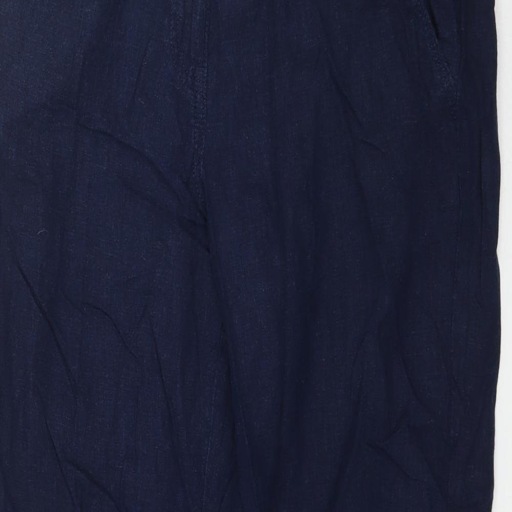NEXT Womens Blue   Trousers  Size 10 L30 in