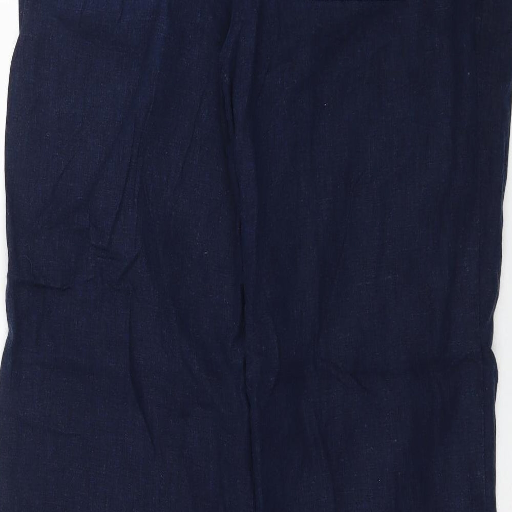 NEXT Womens Blue   Trousers  Size 10 L30 in