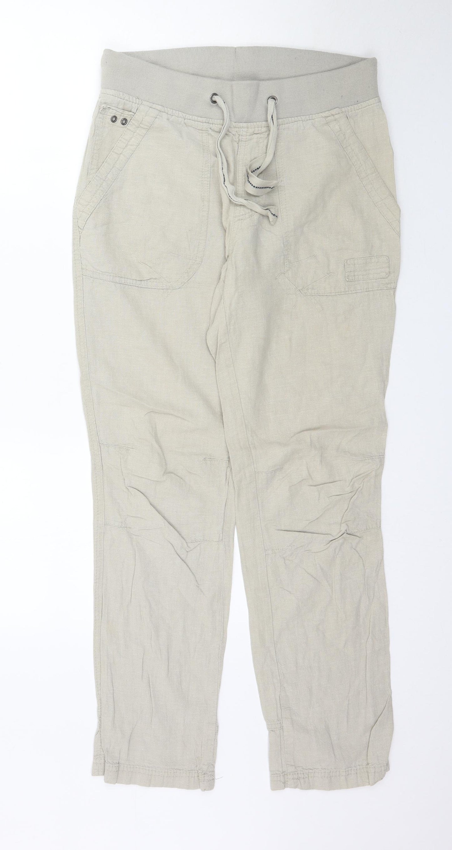 Denim  Womens Beige   Trousers  Size 32 in L31 in