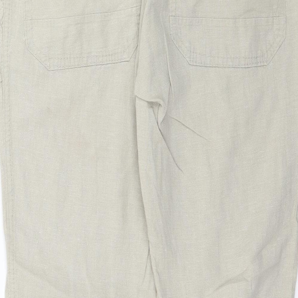 Denim  Womens Beige   Trousers  Size 32 in L31 in