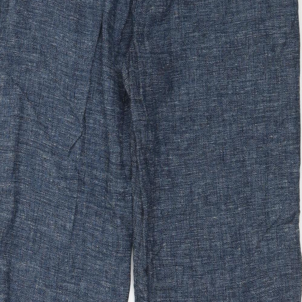 George Womens Blue   Trousers  Size 12 L27 in