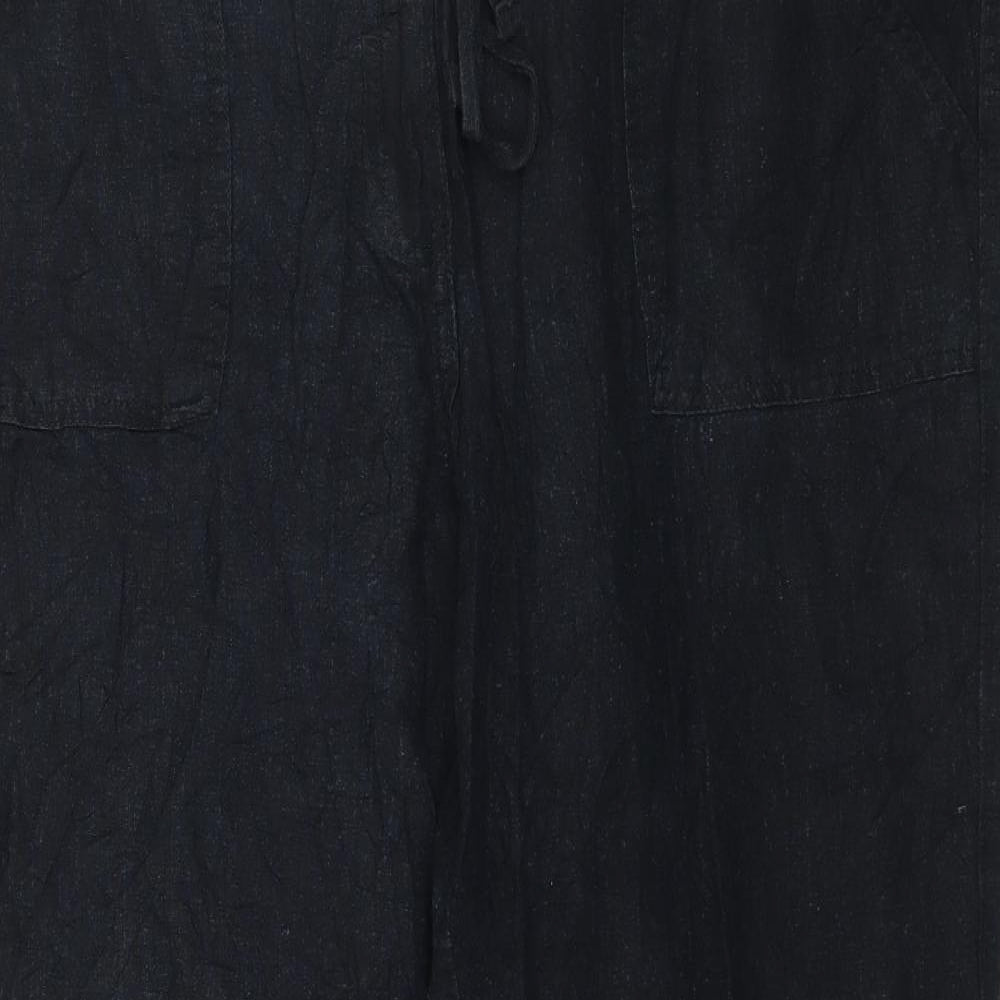 TU Womens Black   Trousers  Size 16 L28 in