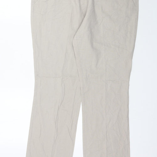 Preworn Womens Grey   Trousers  Size L L32 in