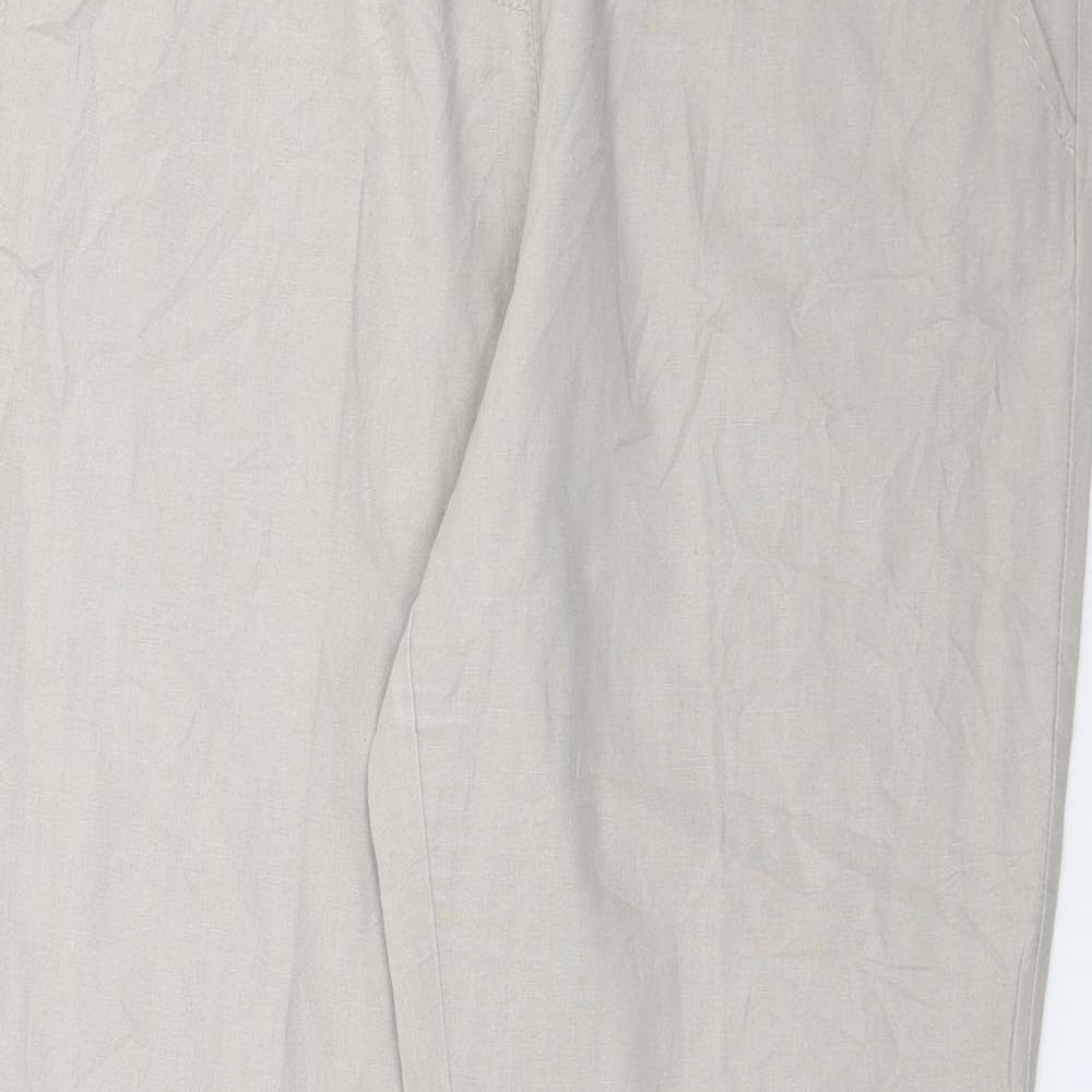 Preworn Womens Grey   Trousers  Size L L32 in