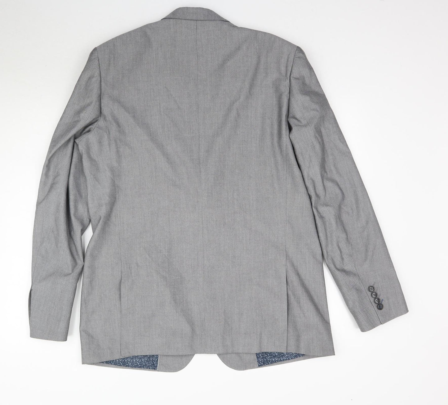 Cedar Wood State Mens Grey   Jacket Suit Jacket Size 44