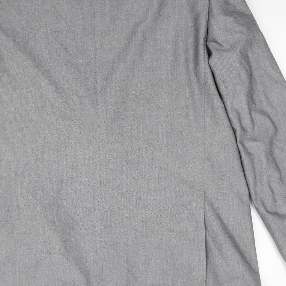 Cedar Wood State Mens Grey   Jacket Suit Jacket Size 44