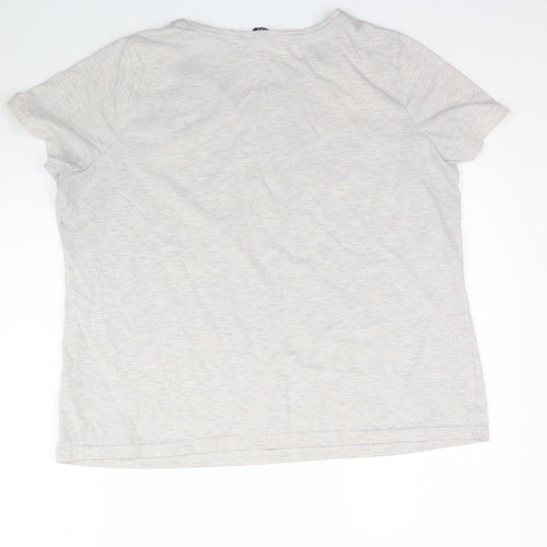 Bonmarché Womens Grey   Basic T-Shirt Size 2  - Elephant