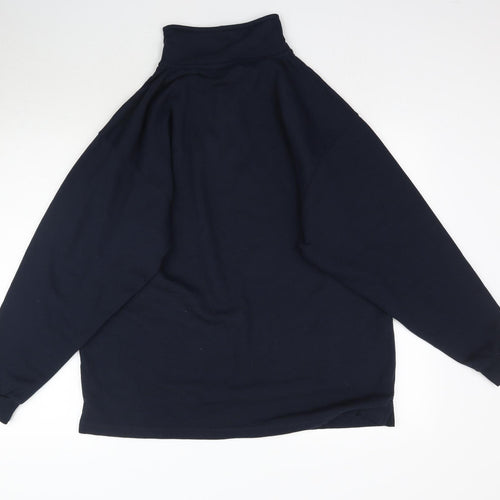 US BASIC Womens Blue   Pullover Sweatshirt Size M