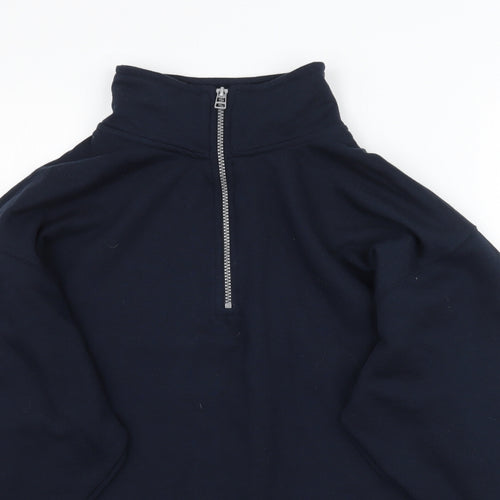 US BASIC Womens Blue   Pullover Sweatshirt Size M