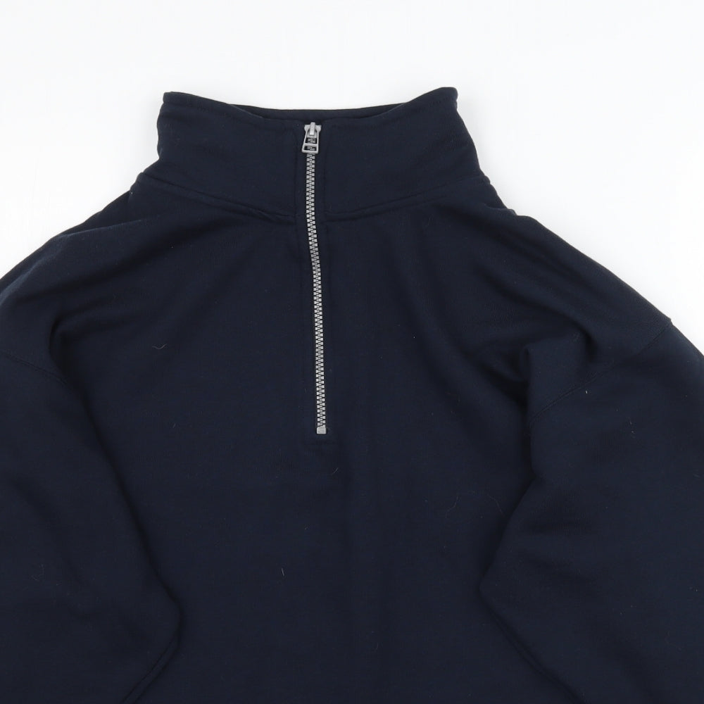 US BASIC Womens Blue   Pullover Sweatshirt Size M