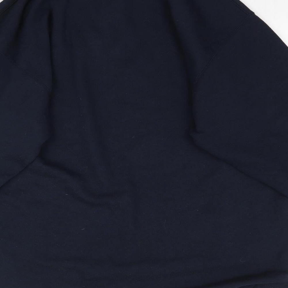 US BASIC Womens Blue   Pullover Sweatshirt Size M