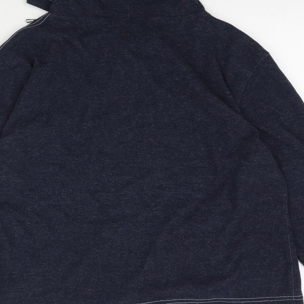 Kaliko Womens Blue   Full Zip Hoodie Size S