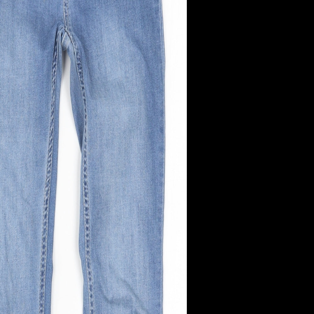 H&M Girls Blue  Denim Jegging Jeans Size 9-10 Years