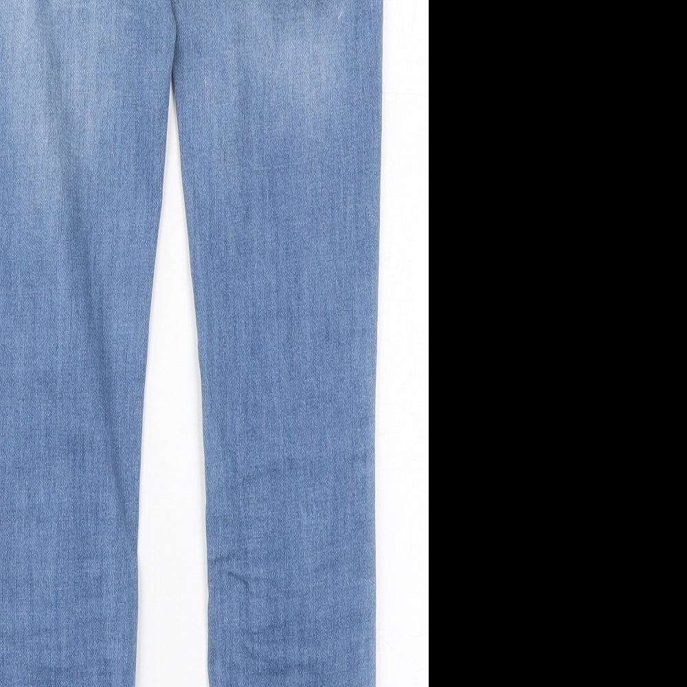 H&M Girls Blue  Denim Jegging Jeans Size 9-10 Years