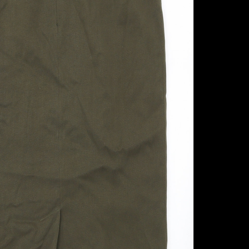 IQ Womens Green   Straight & Pencil Skirt Size 12