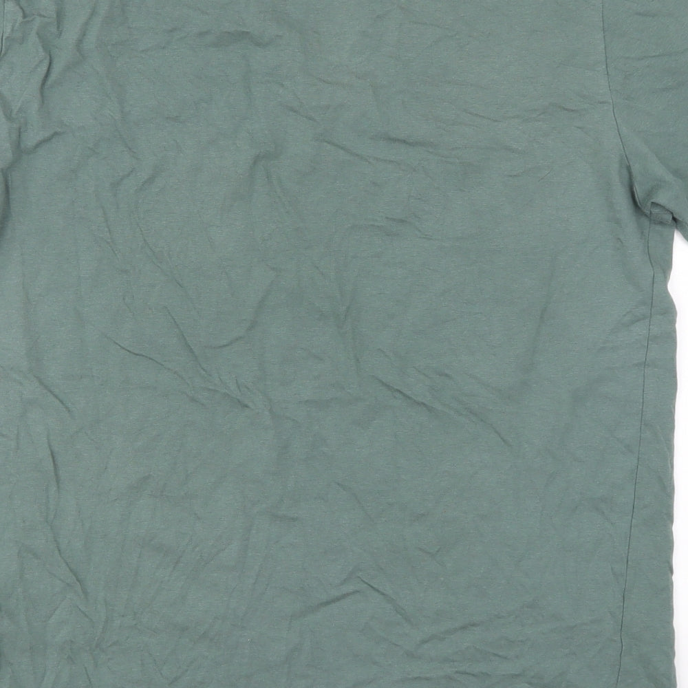 NEXT Mens Green    T-Shirt Size L