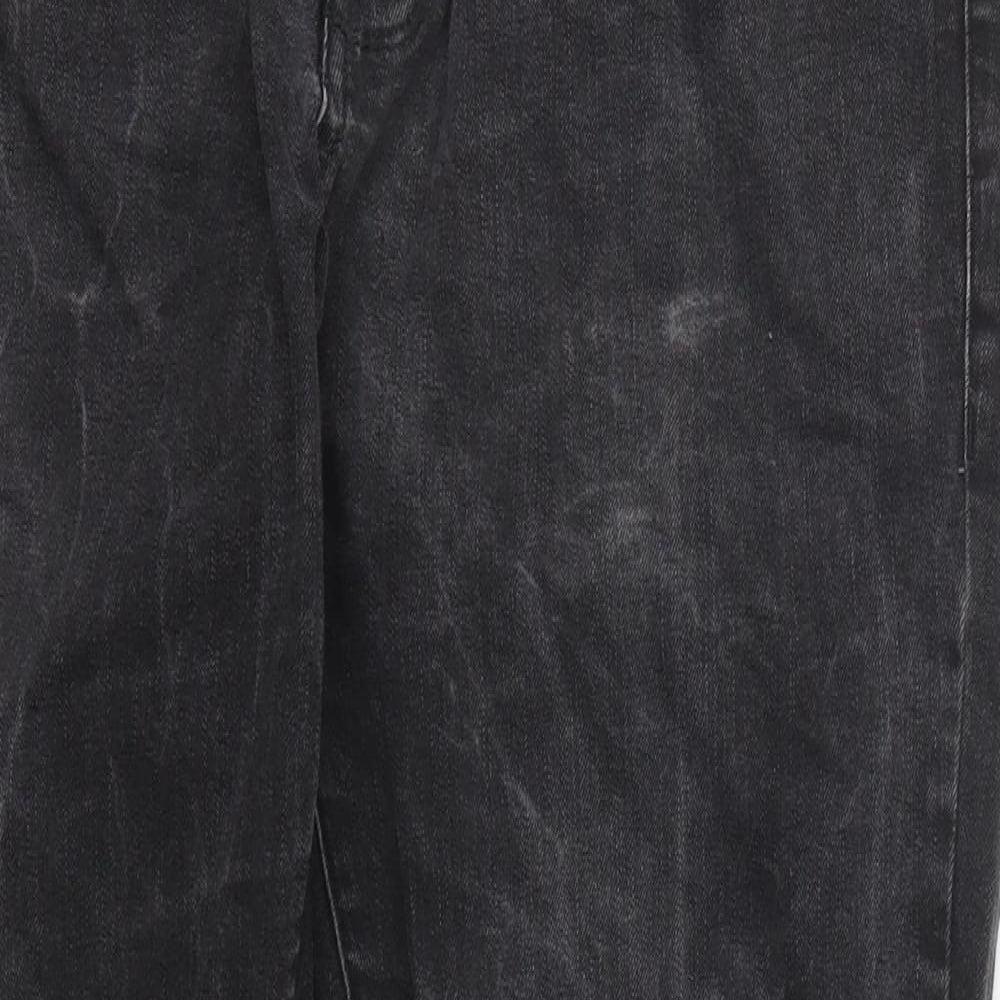 F&F Mens Grey  Denim Straight Jeans Size 38 L29 in