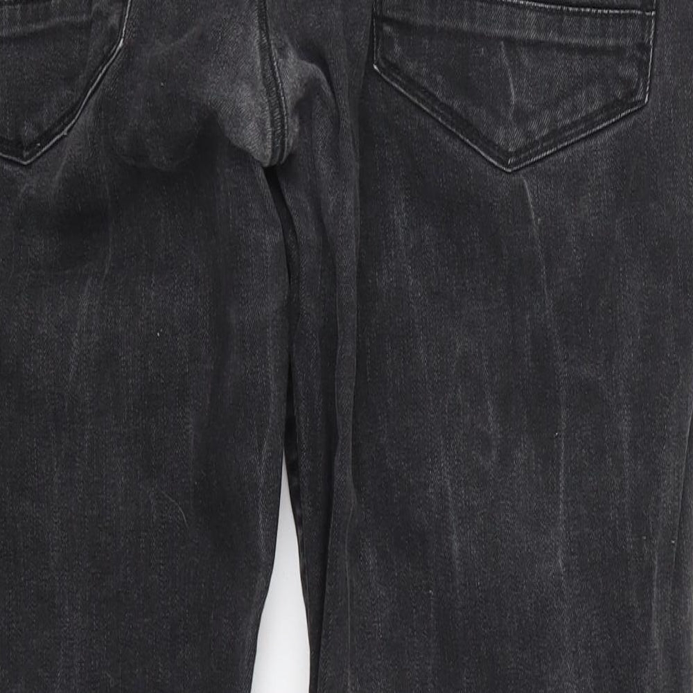 F&F Mens Grey  Denim Straight Jeans Size 38 L29 in