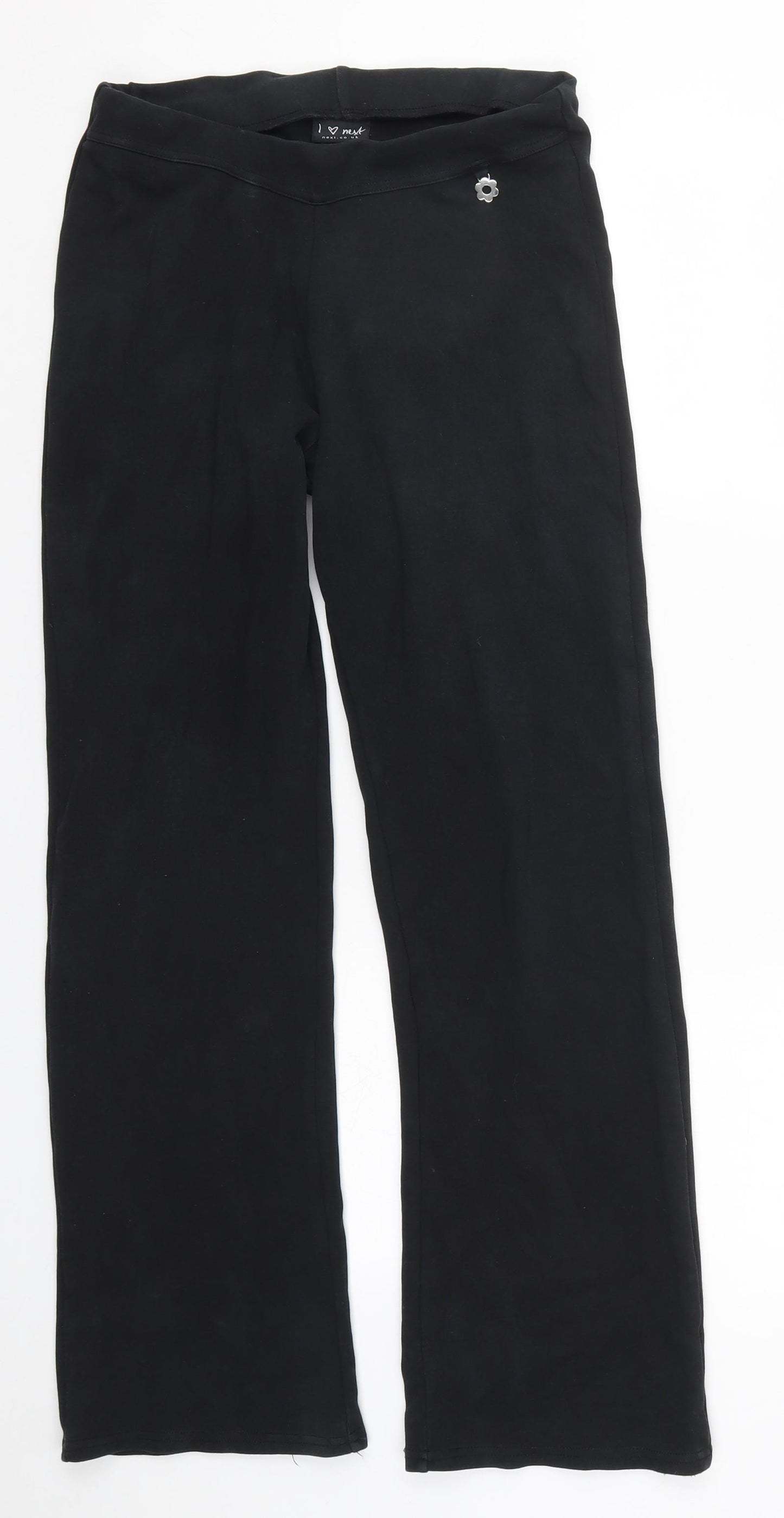NEXT Girls Black   Sweatpants Trousers Size 15 Years