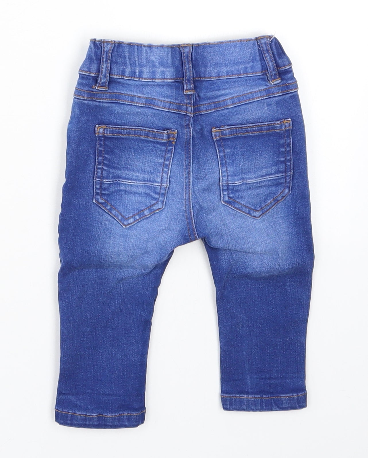 NEXT Baby Blue  Denim Capri Jeans Size 3-6 Months