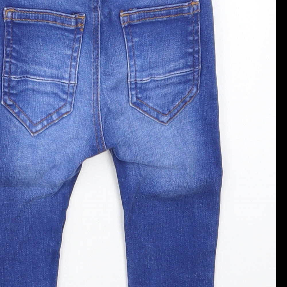 NEXT Baby Blue  Denim Capri Jeans Size 3-6 Months