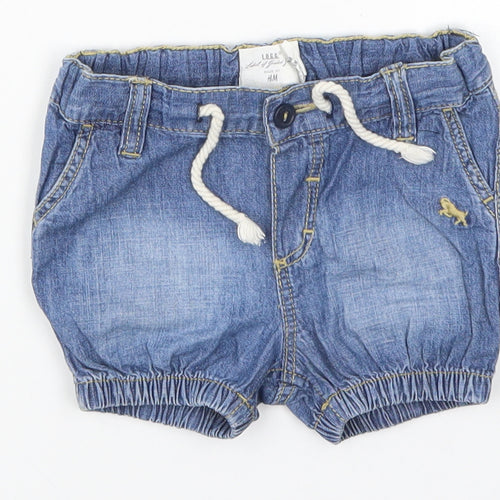 H&M Baby Blue  Denim Cropped Jeans Size 3-6 Months